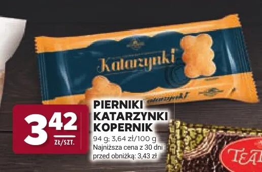 Pierniki Katarzynki Kopernik promocja w Stokrotka