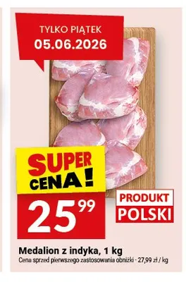 Medalion z indyka polski promocja w Twój Market