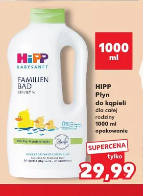 Płyn do kąpieli dla całej rodziny HiPP promocja w Kaufland