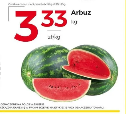 Arbuz promocja w Frac