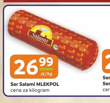 Ser salami Mlekpol promocja w Społem Częstochowa