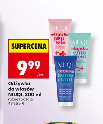 Odżywka do włosów Niuqi Hume Ctant promocja w Biedronka