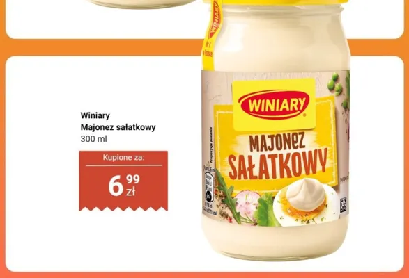 Majonez sałatkowy Winiary promocja w Dino