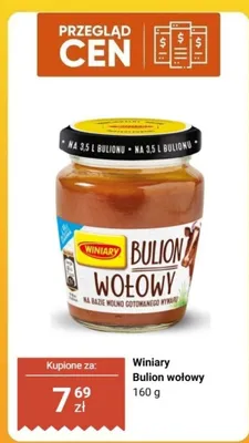 Bulion wołowy promocja w Biedronka