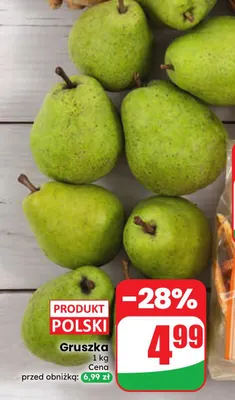 Gruszki polskie promocja w Dino