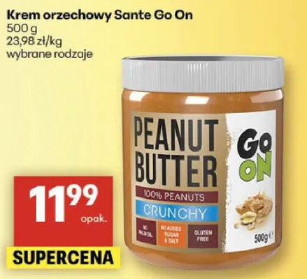 Krem orzechowy Crunchy promocja w Delikatesy Centrum