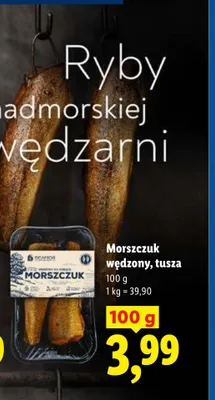 Morszczuk wędzony tusza SEAMOR promocja w Lidl