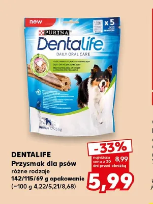 Przysmak dla psów Dentalife promocja w Kaufland