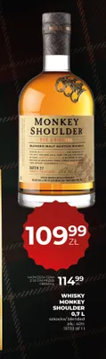 Whisky Monkey Shoulder promocja w Duży Ben