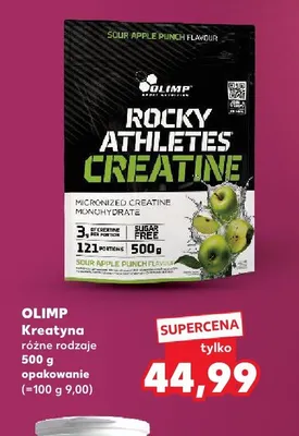 Kreatyna Olimp Rocky Athletes Creatine promocja w Kaufland