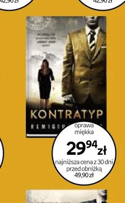 Książka Kontratyp Joanna Chyłka Remigiusz Mróz oprawa miękka promocja w Empik