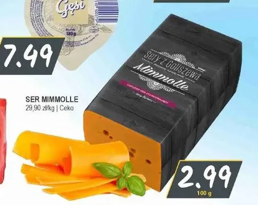 Ser Mimmolle Ceko promocja w Słoneczko