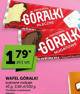 Wafel Góralki mleczne promocja w Euro Sklep