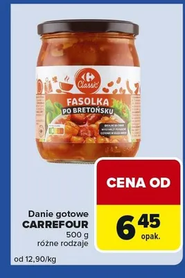 Danie gotowe różne rodzaje promocja w Carrefour Express
