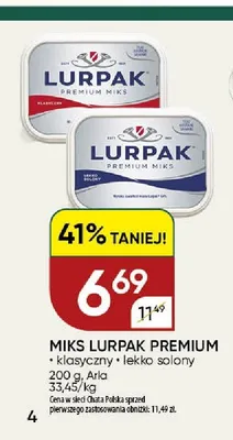 Miks Lurpak Premium lekko solony promocja w Chata Polska