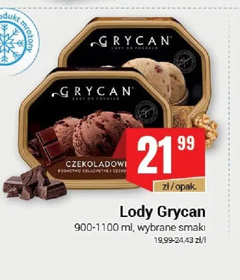 Lody Grycan promocja w Premium Nasz Sklep