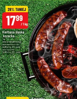 Kiełbasa śląska kozacka promocja w POLOmarket