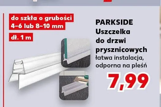 Uszczelka do drzwi prysznicowych Parkside promocja w Kaufland