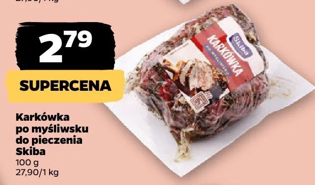 Karkówka po myśliwsku do pieczenia Skiba promocja w Netto