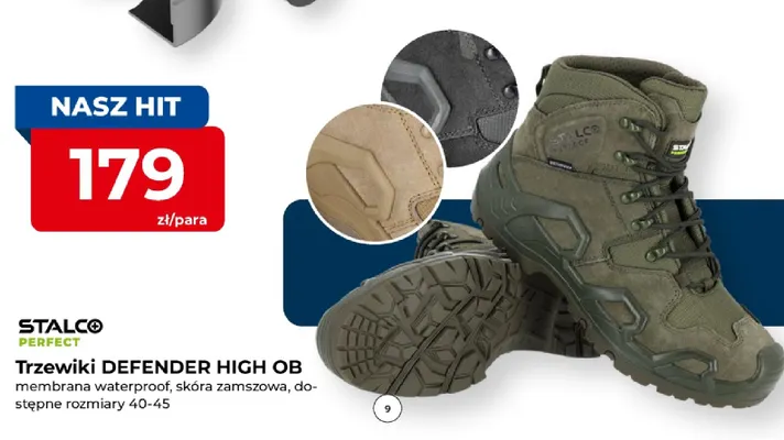 Trzewiki Defender High OB Stalco Perfect promocja w PSB Mrówka