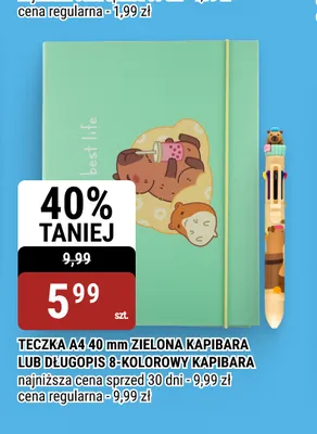 Długopis 8-kolorowy Kapibara promocja w bi1