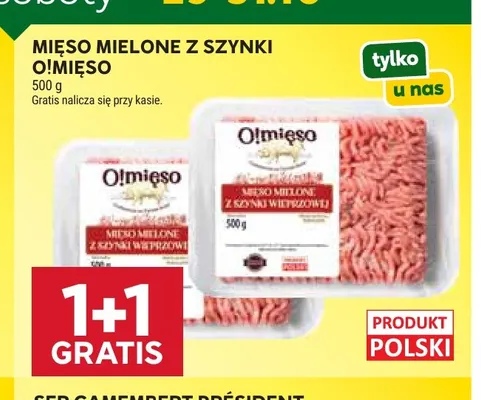 Mięso mielone z szynki O!Mięso promocja w Stokrotka