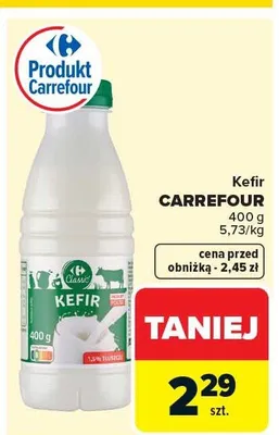 Kefir promocja w Carrefour