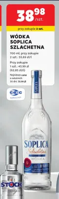 Wódka Soplica Szlachetna promocja w Stokrotka