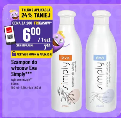 Odżywka do włosów Eva Simply jedwab promocja w POLOmarket