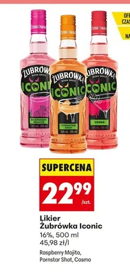 Likier Żubrówka Iconic Pornstar Shot promocja w Biedronka