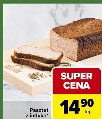 Pasztet z indyka promocja w Carrefour Express