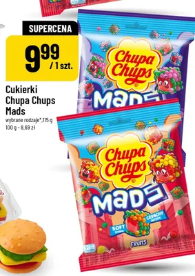 Cukierki Chupa Chups Mads Berries promocja w POLOmarket