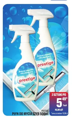 Płyn do mycia szyb Prestige promocja w Tomi Markt