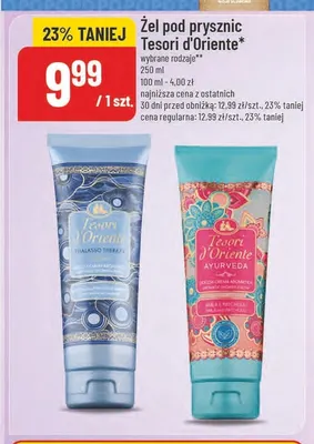 Żel pod prysznic Tesori d'Oriente Ayurveda promocja w POLOmarket
