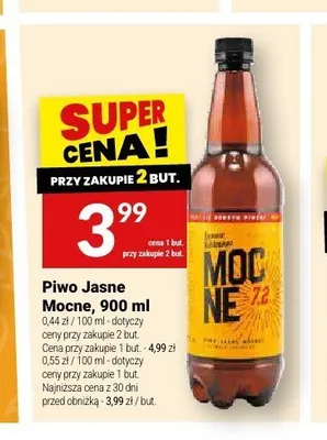 Piwo Jasne Mocne 900 ml promocja w Twój Market