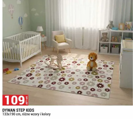 Dywan Step Kids 133x190cm promocja w Merkury Market