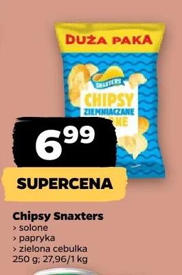 Chipsy papryka Snaxters promocja w Netto