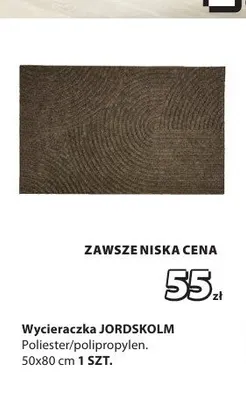 Wycieraczka JORDSKOLM promocja w Jysk