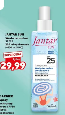 Woda termalna SPF25 promocja w Kaufland