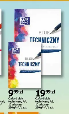 Oxford blok techniczny A4 promocja w Empik