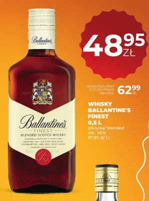 Whisky Ballantine's Finest promocja w Duży Ben