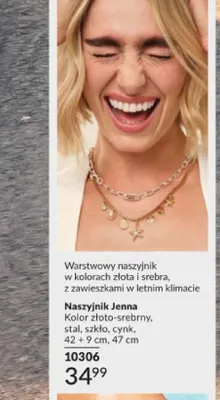 Naszyjnik Jenna promocja w AVON