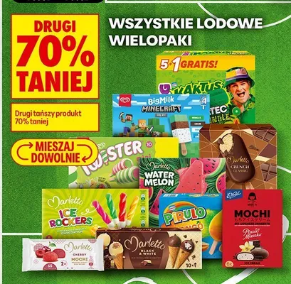 Lody Marletto Ice Rockers wielopak promocja w Biedronka
