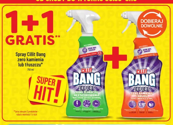 Spray Cillit Bang zero kamienia promocja w POLOmarket