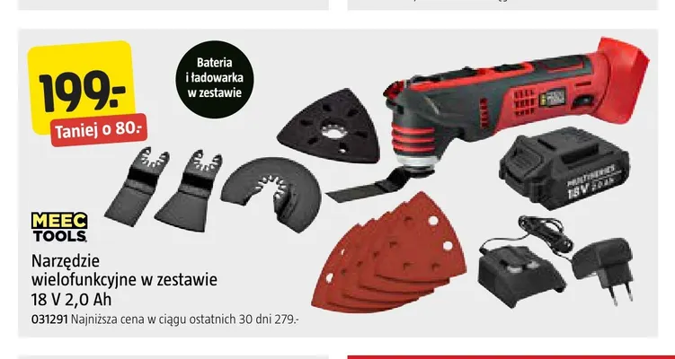 Narzędzie wielofunkcyjne w zestawie Meec Tools promocja w Jula