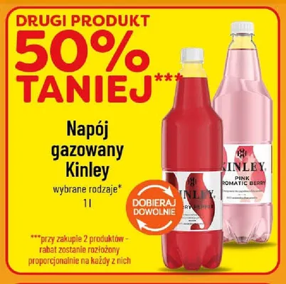 Napój gazowany Kinley Cherry Pepper promocja w POLOmarket