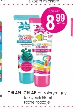 Żel koloryzujący do kąpieli Chłapu Chlap promocja w Drogerie Jasmin