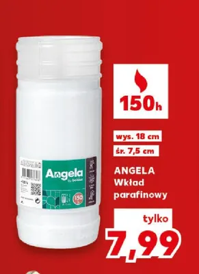 Wkład parafinowy Angela promocja w Kaufland