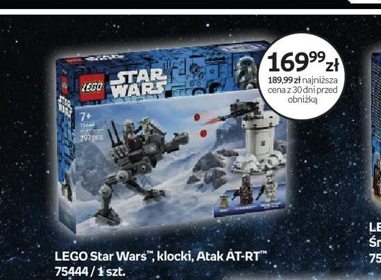 Klocki LEGO Star Wars Atak AT-RT 75444 promocja w Empik