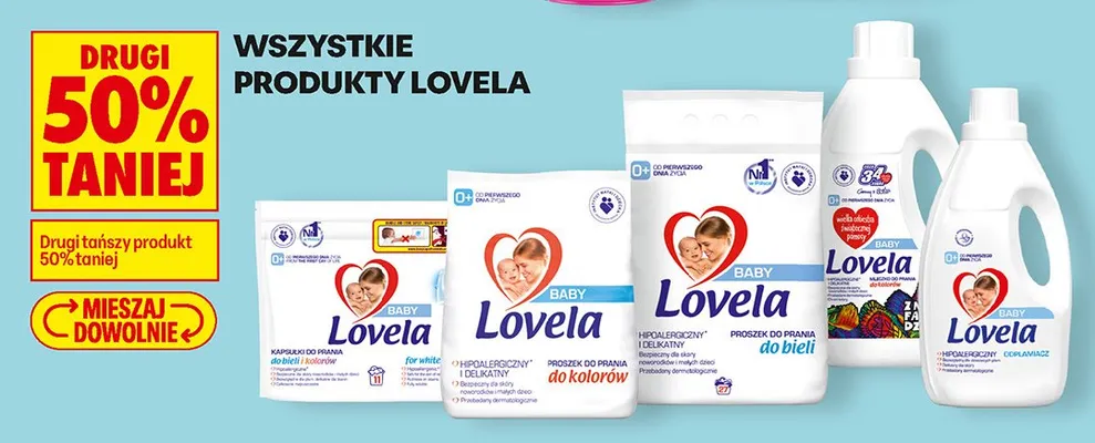 Produkty do prania i płukania Baby, Hypoalergiczne promocja w Biedronka